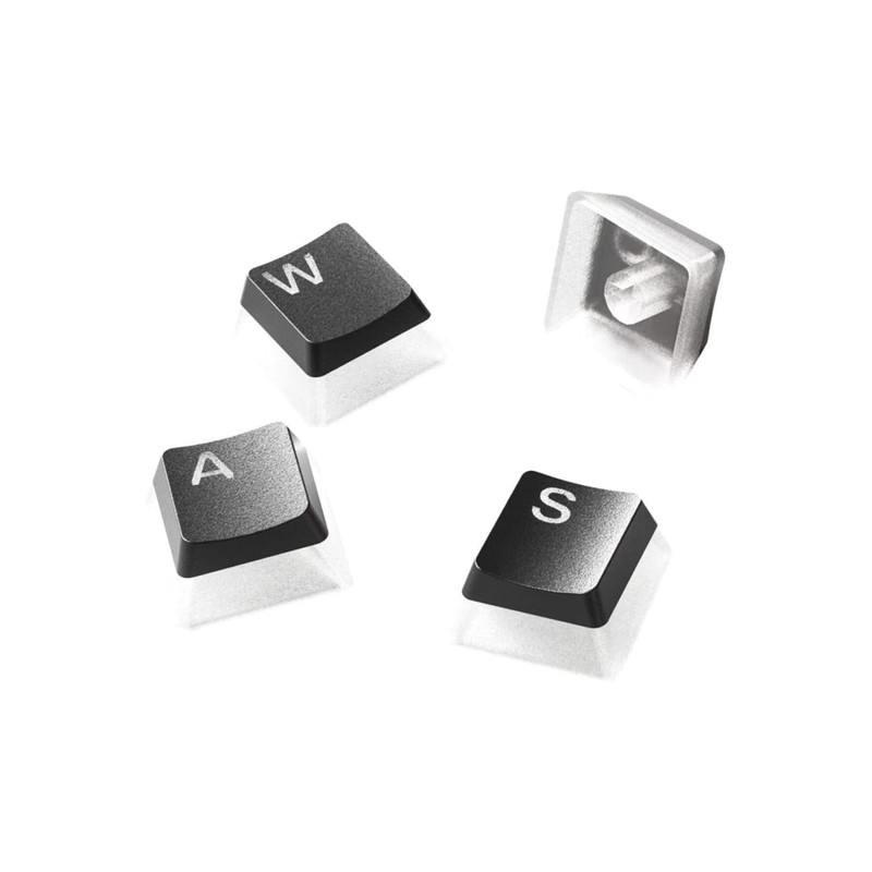 SteelSeries PrismCaps – Double Shot Pudding-style Keycaps – Durable PBT