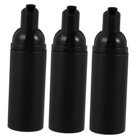 HONMEET 3pcs Foaming Pump Bottles Lash Cleanser Shampoo Dispenser Soap Containers