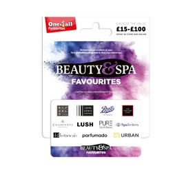 One4all Beauty & Spa Favourites £30 - UK Redemption - Delivered by post