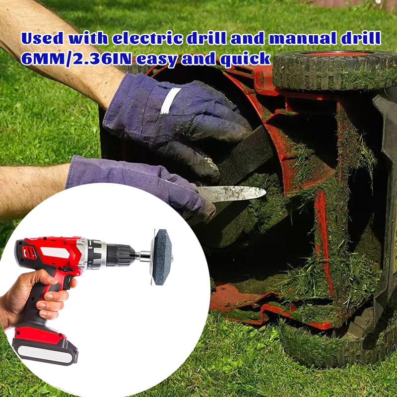 IRONHIT Lawn Mower Blade Sharpener, Upgraded Blade Assist Lawn Mower