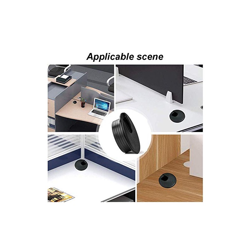 Wolfride 12 Pcs Wire Hole Cap Hole Diameter 2.0 inches