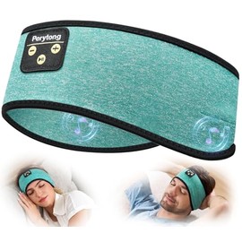 Perytong Sleep Headphones Bluetooth 5.4 Headband, Wireless Earphones Music Sleep Earbuds Sleeping Eye Mask with HD Stereo Speakers for Workout Running Travel Yoga, Ideal Gifts for Women Men