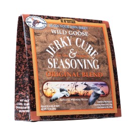 Hi Mountain Jerky Seasoning and Cure Kit | WILD GOOSE ORIGINAL BLEND | Jerky Seasoning | Perfect for Waterfowl, Duck, Chicken, Turkey Too| Seasons up to 15 lbs. of Meat (1 Box)