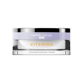 Isabelle Lancray Facial Care Cream "Vitaminia" with Vitamin A, E and F I Moisturiser with Hyaluronic Acid and UV Protection, 50 ml