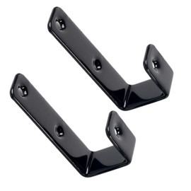 TAODAN 2pcs Bunk Bed Replacement Hardware Bunk Bed Ladder Bracket Heavy Duty Hook Bracket Suitable for Loft Bed Ladder and RV Bunk Bed Ladder, 25MM