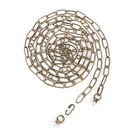 Giluta Antique Bronze Pendant Light Fixture Chain Heavy Duty 15 Feet Chandelier Chain Hanging Extension for Fruit Basket Lantern Plant Supports to 65 lbs Maximum Weight