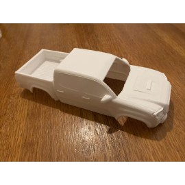 Scx24 Toyota Tacoma Rc Hard Body Custom Made On The USA Rc Crawler