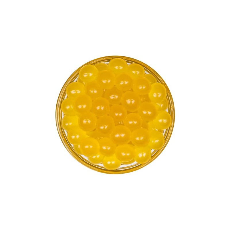 Tea Zone [7 Pounds] Peach Popping Pearls for Boba Tea