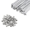 sourcing map 36 Pieces 4 mm Thread Diameter 170 mm