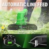 Cordless Weed Wacker 20V, Battery Powered String Trimmer, 10-Inch