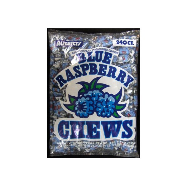 Alberts Blue Rasbperry Chews
