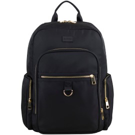 BODHI Athleisure Luxe Essential Backpack with Trolley Sleeve - Black