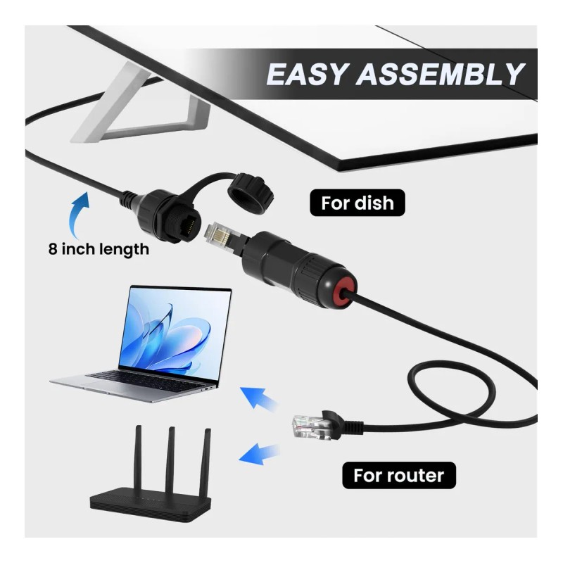 Para El Adaptador Ethernet Starlink Gen 3/mini, Para
