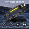 Headlamp Rechargeable, 270° Wide Beam Bright LED Head Lamp with