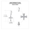 ONEFINITY Cross Earrings for Women Sterling Silver Cross Earring Cross