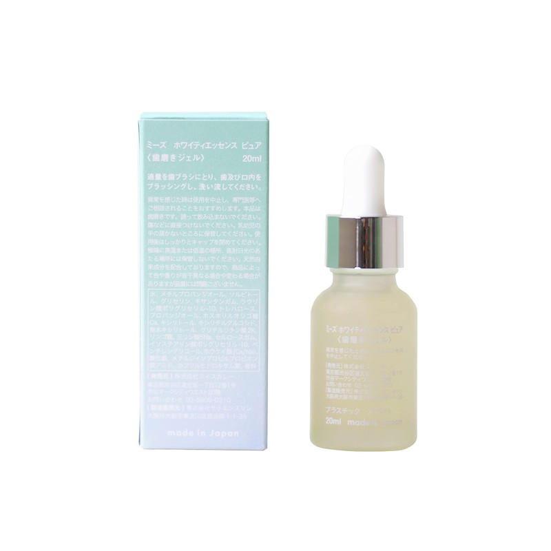 MiiS Mees Whitening Essence Pure Whitening Toothpaste Gel White Tooth