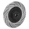 4Pcs Metal Simulation Brake Disc Calipers for Traxxas TRX4 TRX6