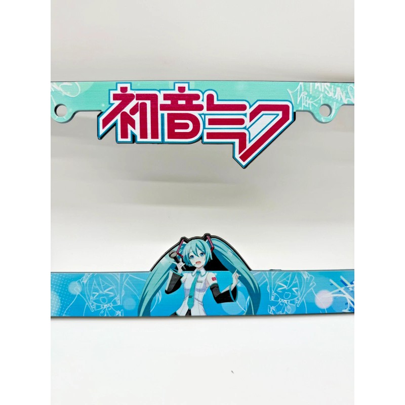 Hatsune Miku License Plate Frame