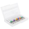 10PCS 3.1-4mm Hard Alloy Bit Micro Drill Bits Set Straight