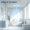 VntSmt Bathroom Ceiling Exhaust Fan, 100 CFM 1.0 Sones Ultra