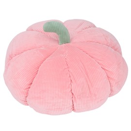 Pumpkin Throw Pillow Multipurpose Innovative Simulation Soft Fuffy Pumpkin Plush Toys for Presents Home Decor Pink