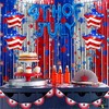 4th of July Fringe and Balloons - Pack of 12