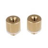 CAMVATE 1/4"-20 Female Threaded Adapter to 3/8"-16 Male Threaded Post
