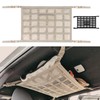 [LIUSHUYAN 30 Mass Double Layer Structure] Car Ceiling Storage Net