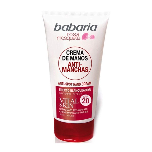 Babaria Rosa Mosqueta Vital Skin Anti Spot Hand Cream SPF 20 50 ml