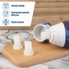 2Pcs Silicone Water Bottle Mouthpiece Replacement Parts Compatible with Brita