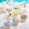 Blumomon 28 pezzi di aereo cupcake topper per palloncini a