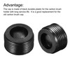 sourcing map Pack of 20 Carbon Brush Holder Cap Motor