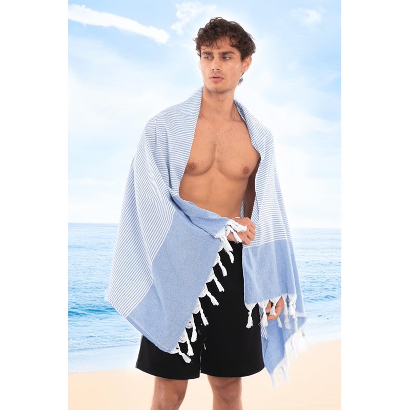 Heré Mood 100% Recycled Cotton Hammam Towel - 90 x