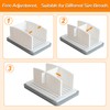 DENEAR Heavily Upgraded Bread Slicer for Homemade Bread, Foldable plastic