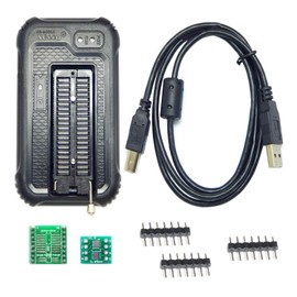 T48 Programmer (TL866-3G) Support 34000+ ICS for with Xgecu T48 QFN SPI Nor NAND Flash EMMC BGA TSOP SOP PLCC EPROM Chip Writer Reader