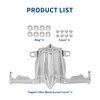 Chrome Tappet Lifter Block Accent Cover Fit for Harley Touring