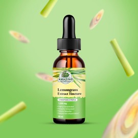 Lemongrass 15,000mg Extract Tinctute - Organic Cymbopogon Citratus Highly Concentrated Antioxidant Supplement - Natural Herbal Supplement for Immunity Boosting - 30 Tablets