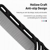 4 Pcs Rat Tail Comb Set: Metal Needle Stem for