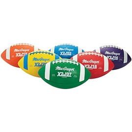 Junior Size Footballs Mulitcolor - Set of 6