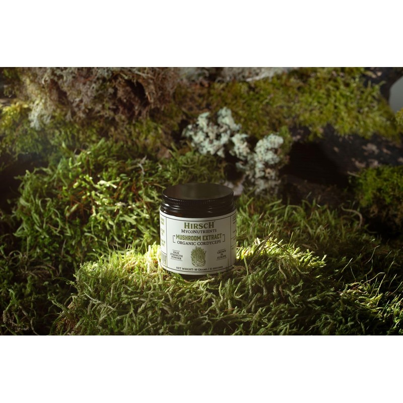 Hirsch Organic Cordyceps Sinensis High Strength Extract Powder - Organically