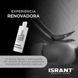 Aceite de Romero - Ideal Aceite para Masaje | Aceites Esenciales - Crema Corporal - Aceite Esencial | Aceite Corporal para Aromaterapia y Masaje | 480