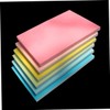 STOBOK DIY Rubber Brick Carved Rubber Stamps Lino Blocks Double-Sided