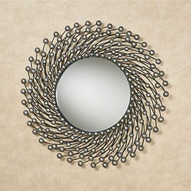 Touch of Class Dreana Wall Mirror Silver/Black
