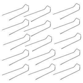 Kunjocy 100 Pieces Floral Pins, 1.7 Inch Floral U-Pins Small Craft Plant Pins Greening Fern Pins for Floral Picks Foam Bouquet Straw Wreaths Making Supplies Holiday Flower Arrangements DIY Sewing Projects