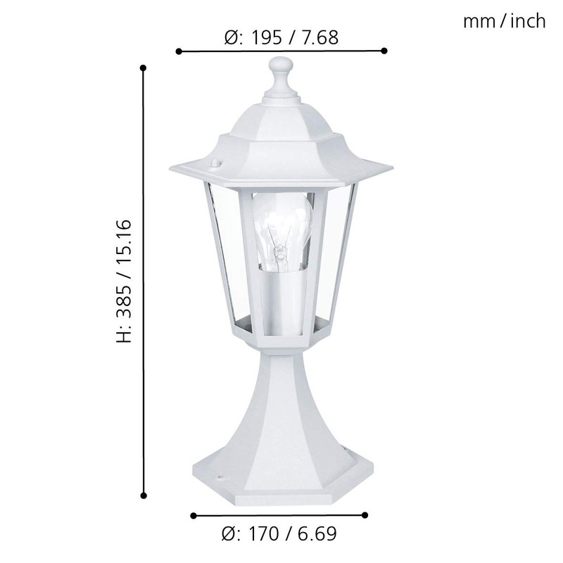 Eglo Laterna 4 Base Light Die-Cast Aluminium