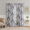 Laura Ashley Belvedere Window Curtains with Rod Pocket, 96-inch Length,