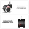Amviner 8PCS Luggage Wheel Protector Covers, Silicone Wheel Protection Covers