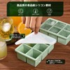 製氷皿 氷 保存容器 氷皿 四角氷 5cm 6穴 アイストレー 家庭用 容器