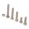 200PCS Hex Bolts Screw 304 Stainless Steel Anti Oxidation Metric