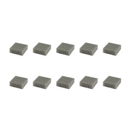 PROXXON Sponge Abrasive Microfine, 10 Pieces, Square No. 26589